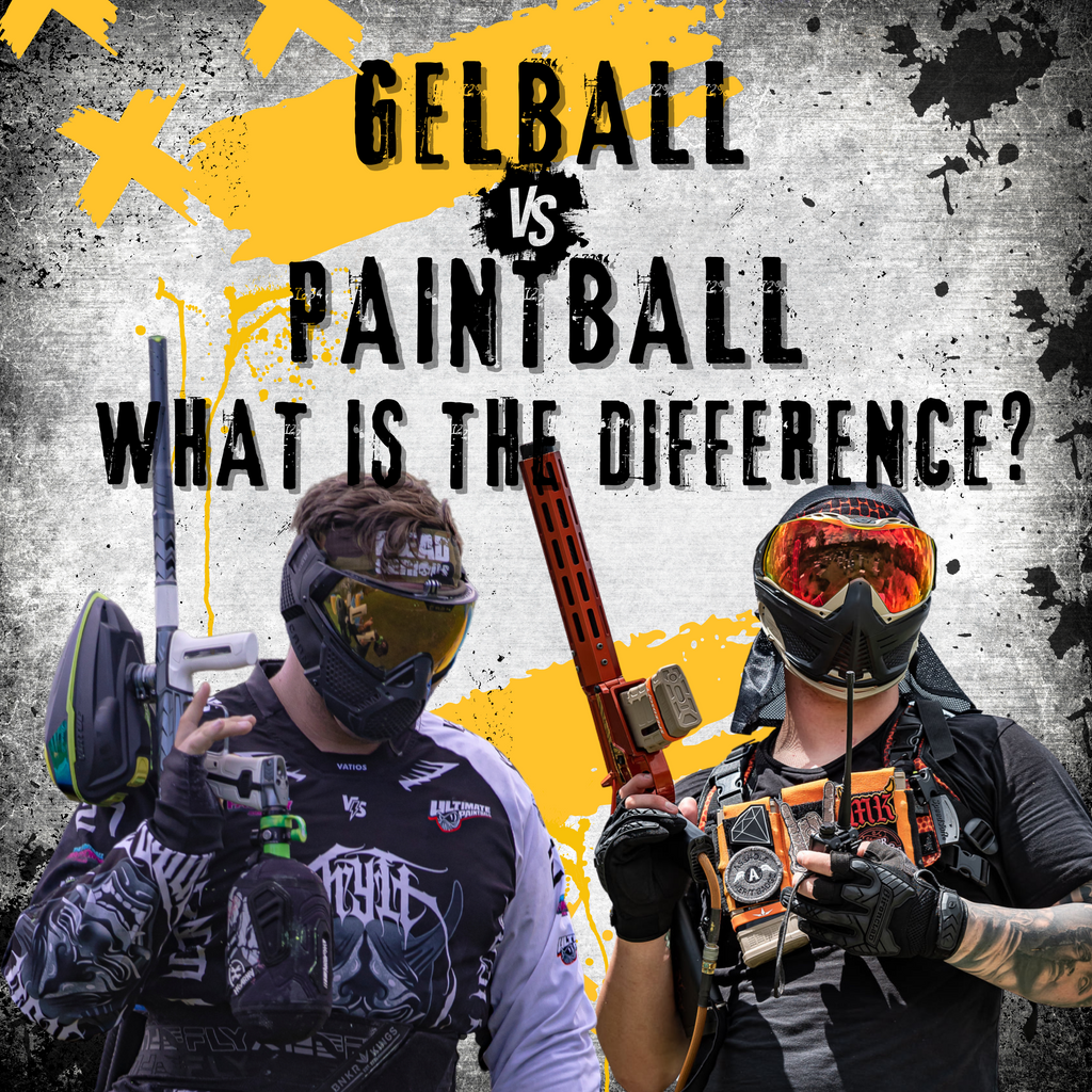 Gel Ball vs. Paintball: What’s the Difference?