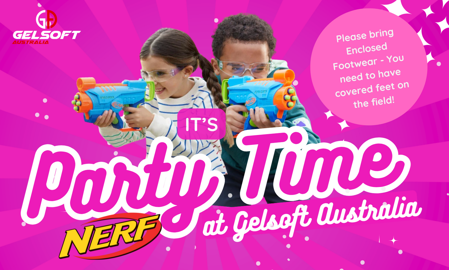 Party Invitation - Pink
