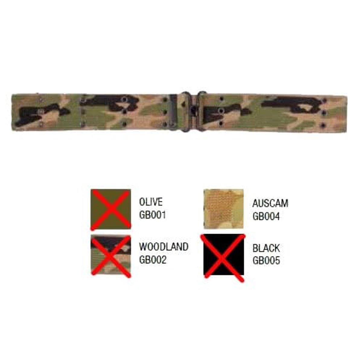HUSS G.I Belt military grade design - Tactical Edge Hobbies